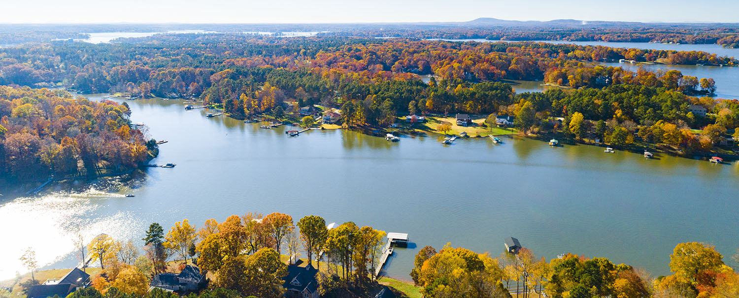 Lake Norman Fall Panorama